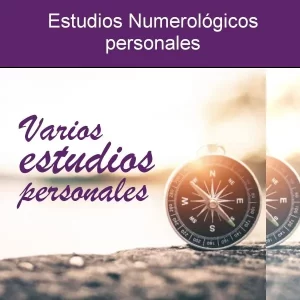 Estudios de Numerología Tántrica Floral - sin preparado - 5 Uds