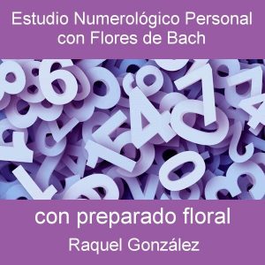 Estudio numerológico personal con flores de Bach